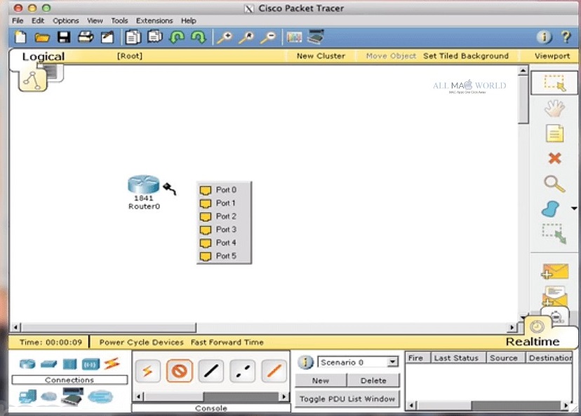 Packet tracer for mac
